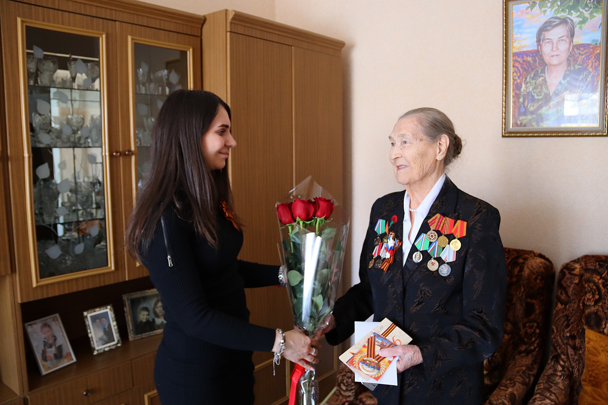 Коллектив «Якутугля» поздравил ветеранов Великой Отечественной Войны