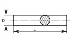 Пруток круглого сечения (в том числе после резцовой обработки)