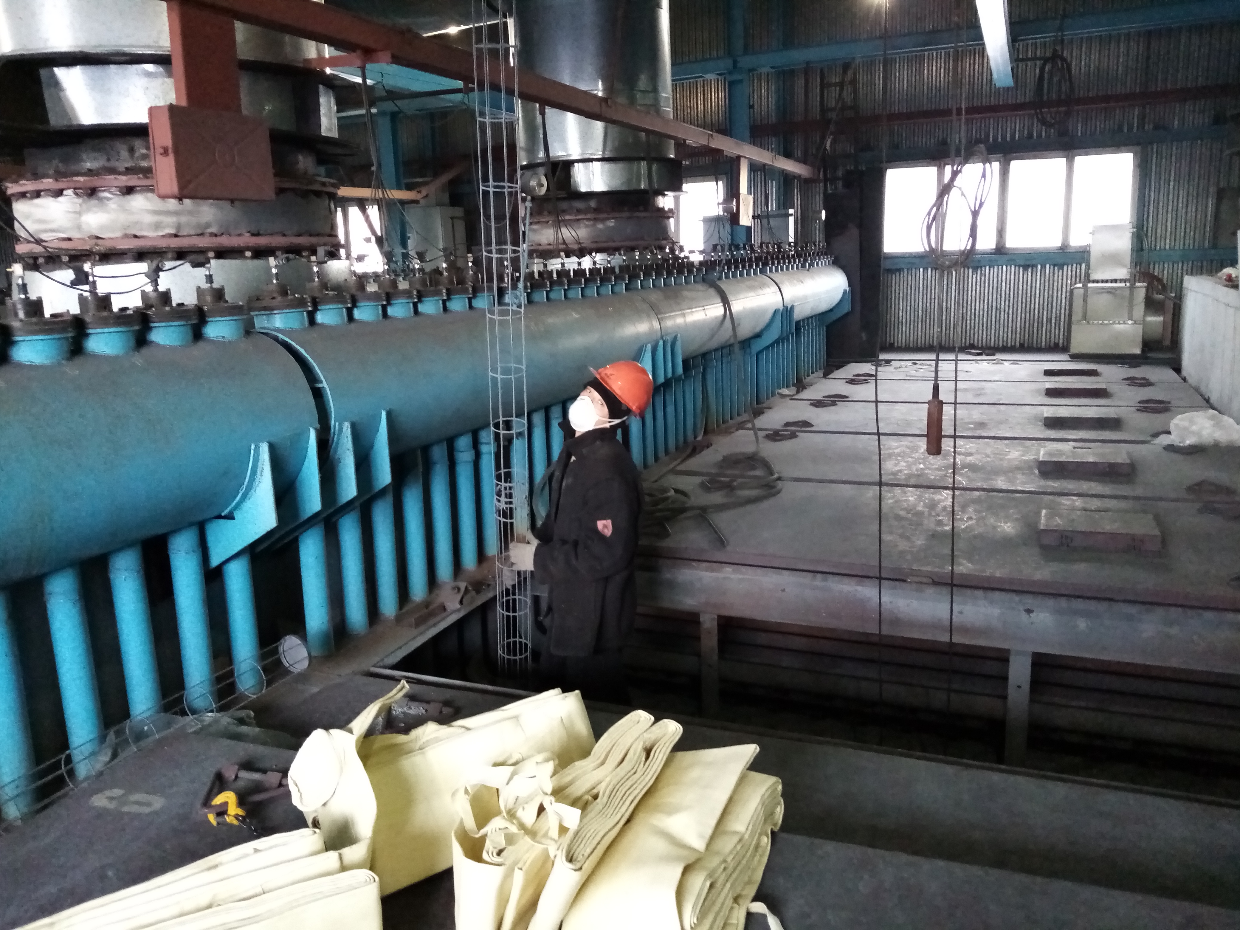 Братский завод ферросплавов завершает ремонт газоочистной установки