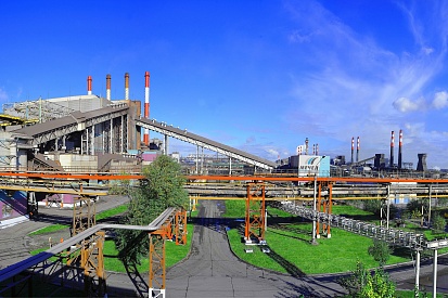 Панорама Челябинского металлургического комбината
