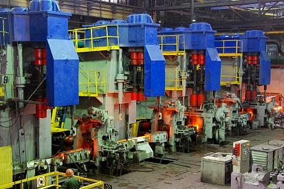 Производство металлопроката на мелкосортно-проволочном стане 250 завода «Ижсталь»